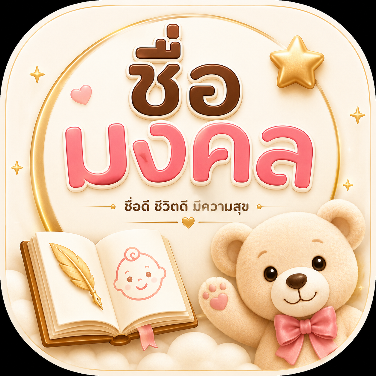ไอคอนแอปตั้งชื่อดี